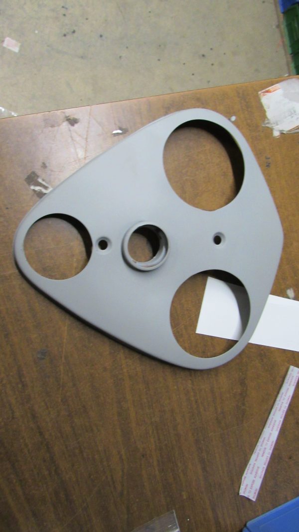 ARIEL MOTORCYCLE GAS TANK PANEL PLATE. SQUARE 4 RED HUNTER - Image 4