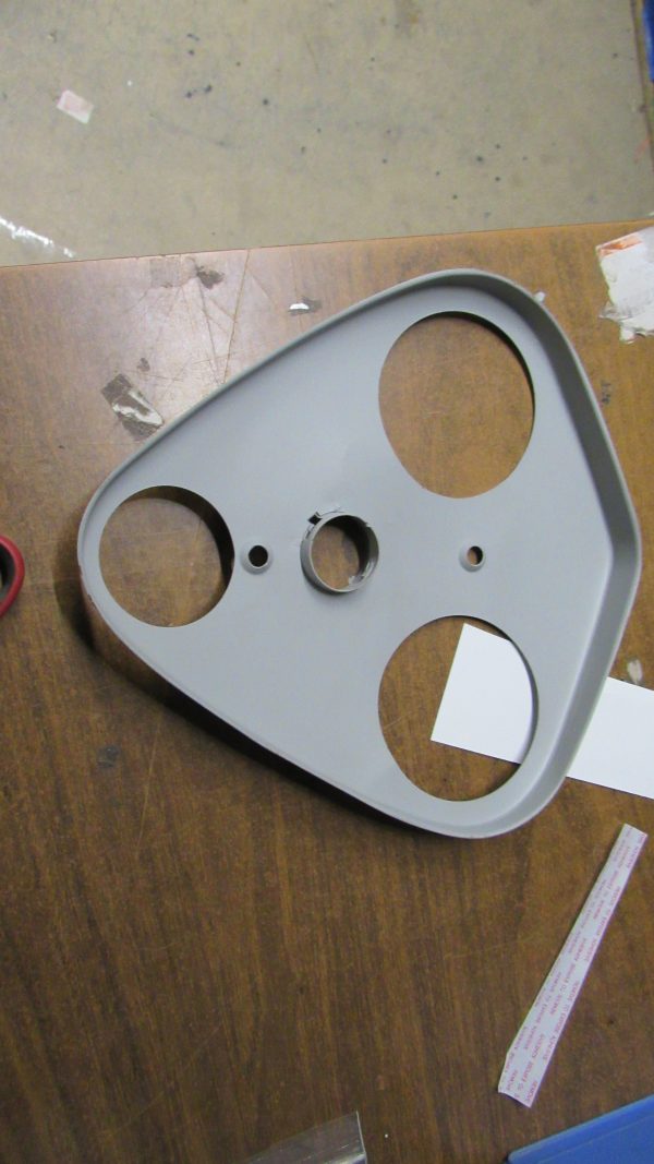 ARIEL MOTORCYCLE GAS TANK PANEL PLATE. SQUARE 4 RED HUNTER - Image 5