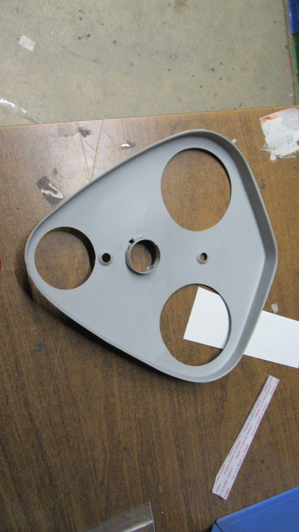 ARIEL MOTORCYCLE GAS TANK PANEL PLATE. SQUARE 4 RED HUNTER - Image 6