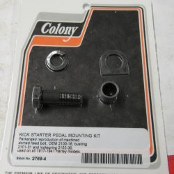 Harley JD,VL,  Knucklehead ,Flathead, Kick Pedal Mounting Kit.. 1917-41