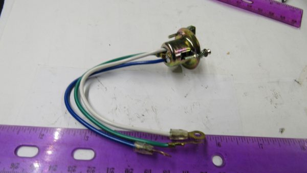 Harley Knuckle,Flathead, VL, UL, 45's "NEW REPO" Springer Headlight Socket. P/N # 67753-35 - Image 4