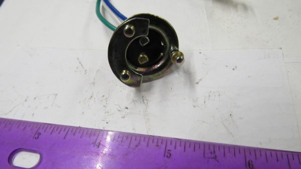 Harley Knuckle,Flathead, VL, UL, 45's "NEW REPO" Springer Headlight Socket. P/N # 67753-35 - Image 2