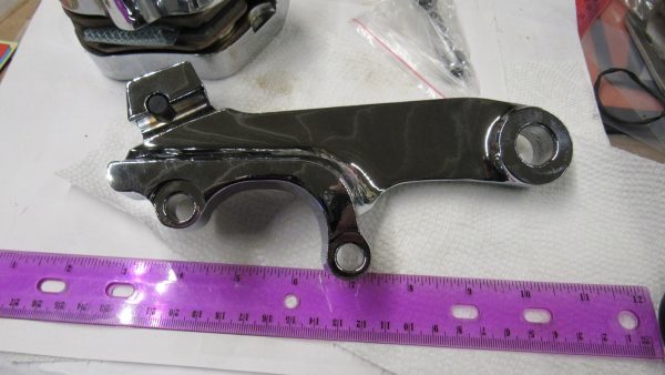 Harley Twin-Cam Softail Rear Brake Caliper & Bracket. 2006-07. P/N 40908-06 & 42895-06 - Image 12