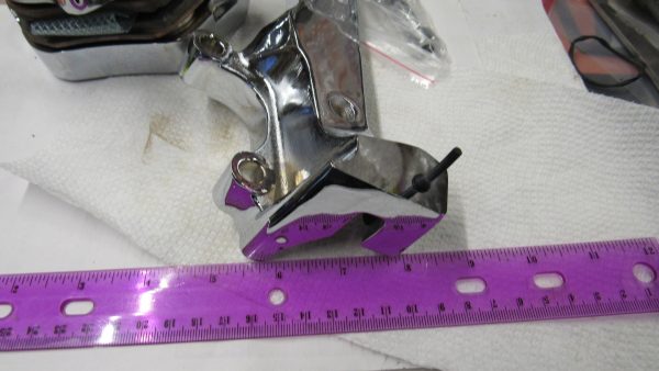 Harley Twin-Cam Softail Rear Brake Caliper & Bracket. 2006-07. P/N 40908-06 & 42895-06 - Image 10