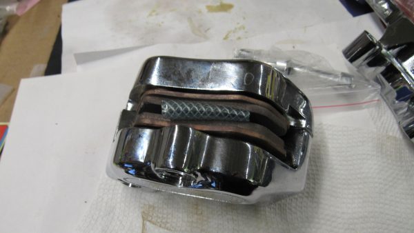 Harley Twin-Cam Softail Rear Brake Caliper & Bracket. 2006-07. P/N 40908-06 & 42895-06 - Image 5
