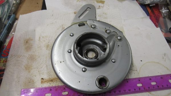 **USED**Harley 45 Flathead  Rear Brake Backing Plate.1941-52 P/N 41647-41 - Image 4