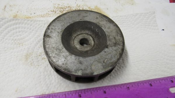 **USED**Harley Police Panhead & G Servi-car Model 51 Generator Fan. P/N 30051-48 - Image 5
