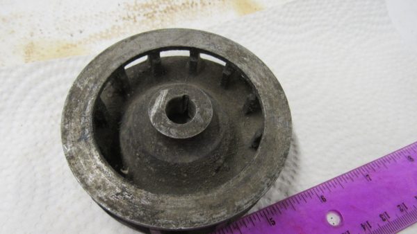 **USED**Harley Police Panhead & G Servi-car Model 51 Generator Fan. P/N 30051-48 - Image 2