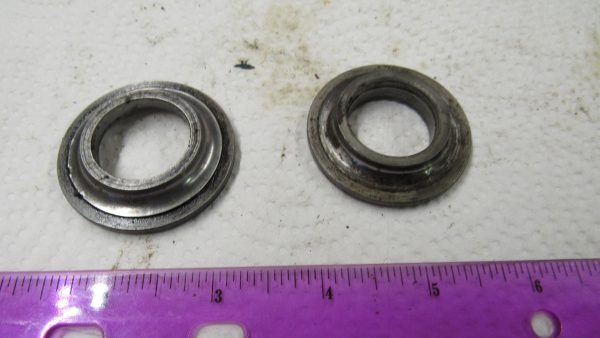 **USED**Harley 45 Flathead Solo and Servi-car Fork Stem Ball Bearing Races  P/N 48346-39