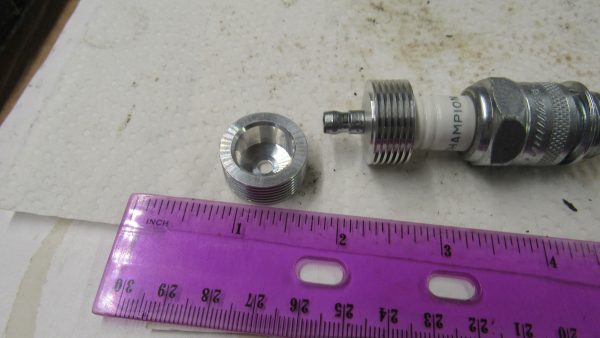 Harley Knucklehead,Flathead, VL, RL, Alloy Spark Plug Cool Fin Set 1930-UP?? - Image 5