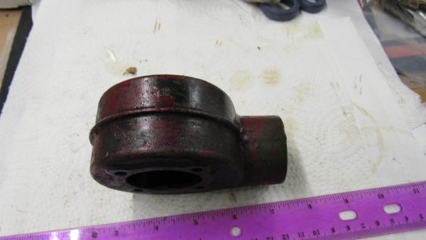 **USED**Harley 45 Flathead Military Linkert Air Filter Nose. 1941-UP. P/N 1406-41M Or 29070-41. "RARE" - Image 7