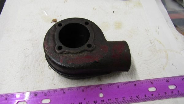 **USED**Harley 45 Flathead Military Linkert Air Filter Nose. 1941-UP. P/N 1406-41M Or 29070-41. "RARE" - Image 6