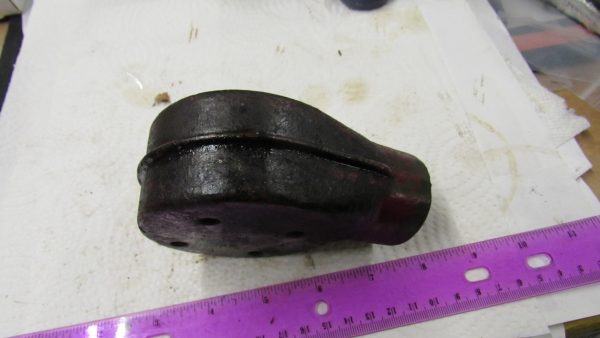 **USED**Harley 45 Flathead Military Linkert Air Filter Nose. 1941-UP. P/N 1406-41M Or 29070-41. "RARE" - Image 5