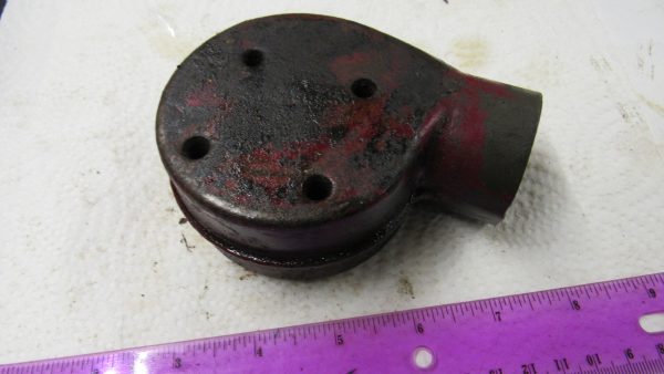 **USED**Harley 45 Flathead Military Linkert Air Filter Nose. 1941-UP. P/N 1406-41M Or 29070-41. "RARE" - Image 4
