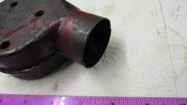**USED**Harley 45 Flathead Military Linkert Air Filter Nose. 1941-UP. P/N 1406-41M Or 29070-41. "RARE" - Image 3