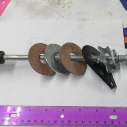 New BSA M20 Complete Front Fork Girder Steering Damper Kit Assembly.