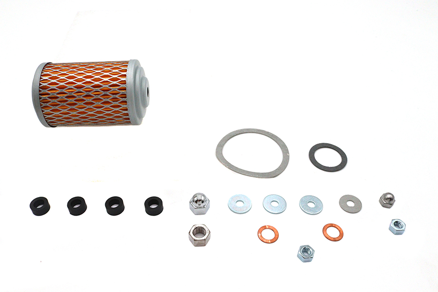 Harley Panhead Oil Filter Canister Rebuild Kit. 1948-64.