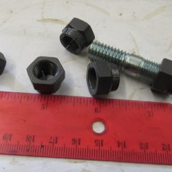 Harley Knuckle,Flathead,Pan, PARKERIZED 7/16-20 N.F. Thread Flexloc Nut. P/N 7825