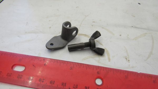 Harley Knuckle, Pan, Flathead Brake Light Switch Bracket Hardware Kit. *Parkerized* 1936-57. P/N 42280-35 - Image 2