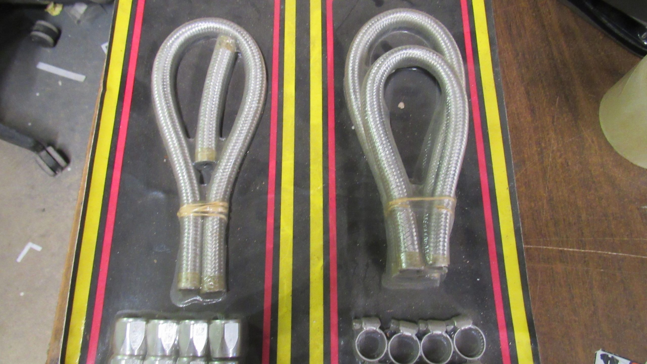 **Discontinued Parts** Russell Stainless Steel Oil Line Kit 1982 UP?? FXR - Image 4