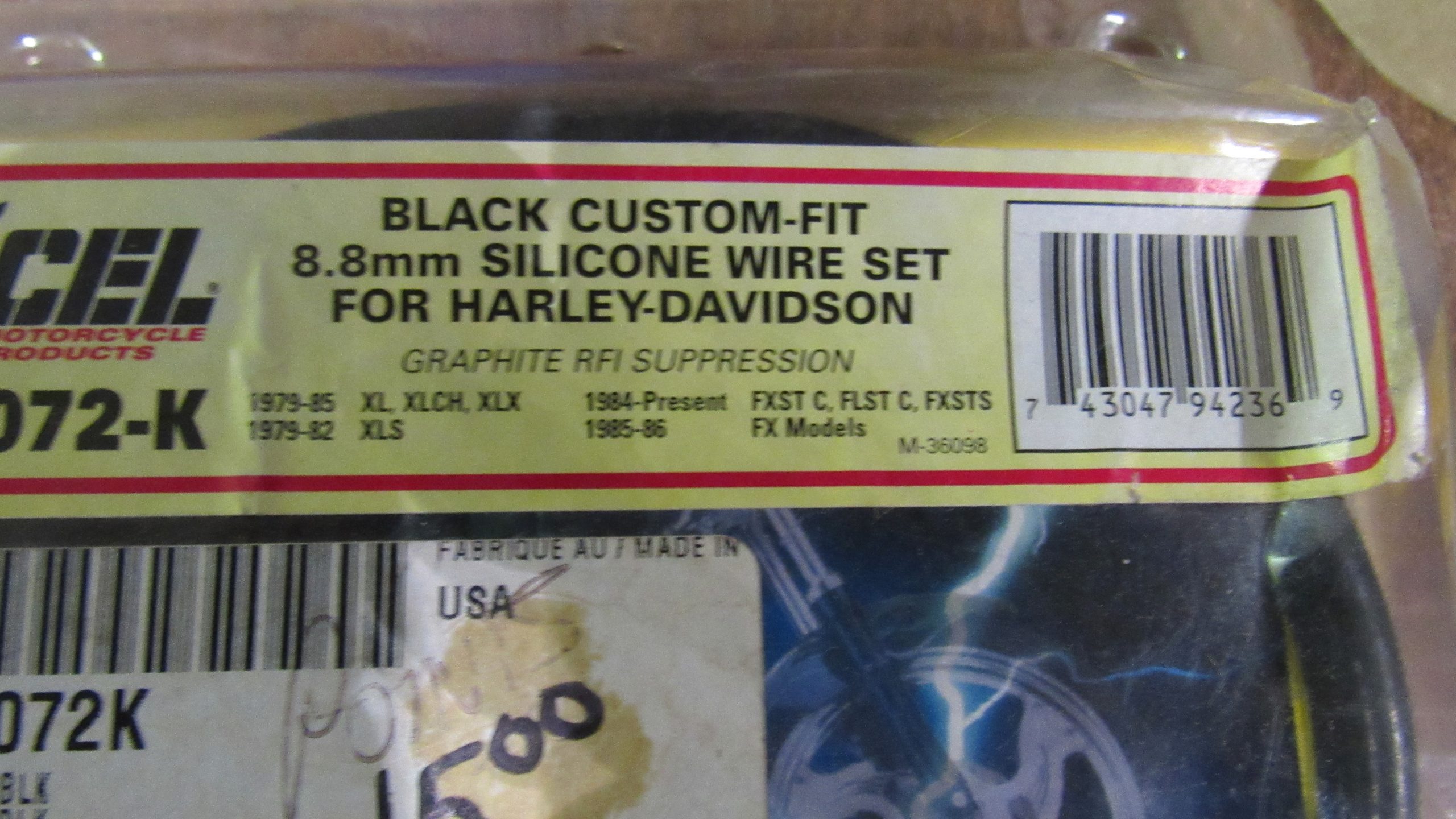 **Discontinued Parts** 8.8mm Silicone Wire Set
