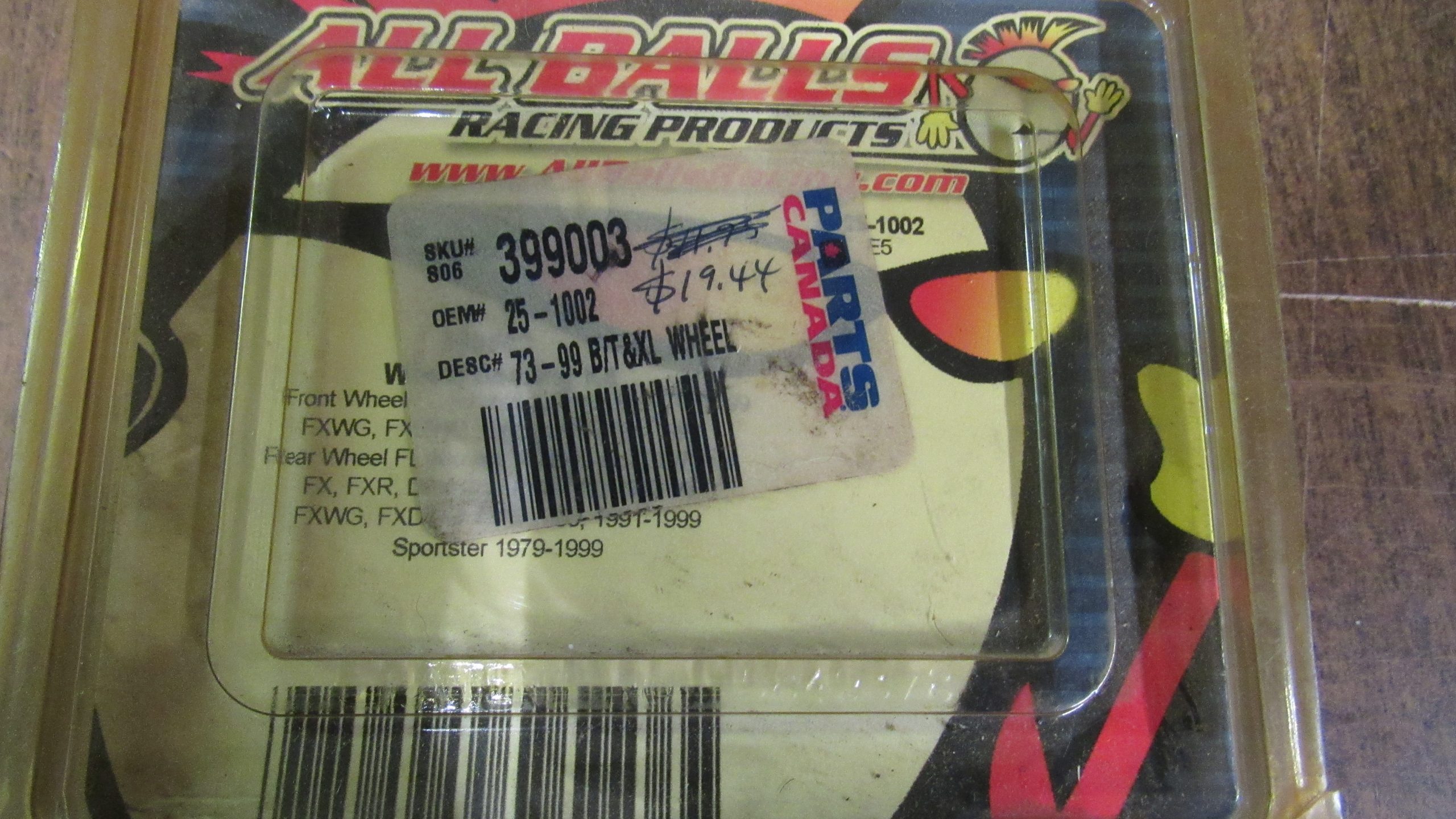 **Discontinued Parts** ALL BALLS Bearings. 1973-99 - Image 4