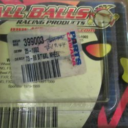 **Discontinued Parts** ALL BALLS Bearings. 1973-99