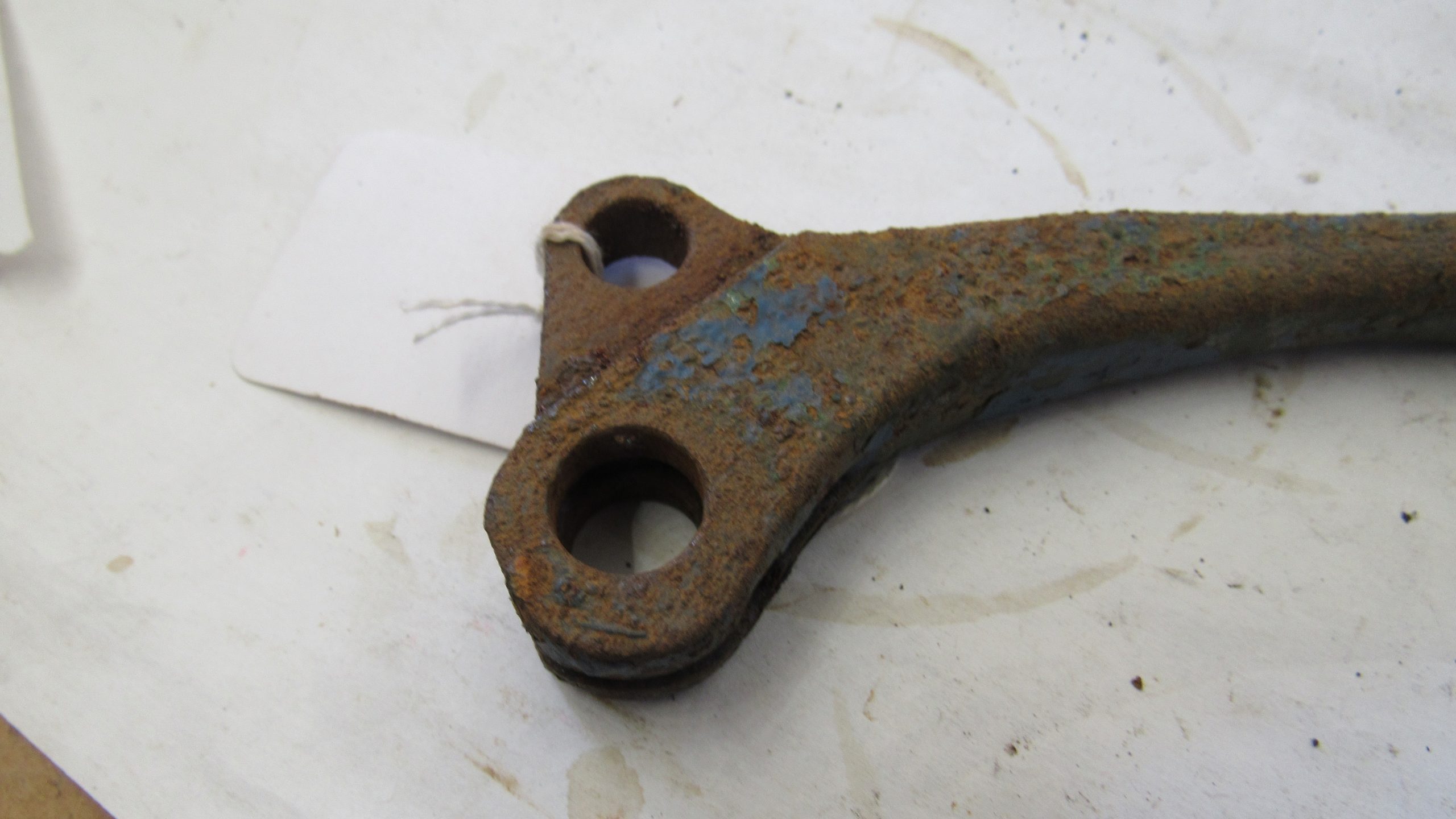 **USED**Harley 45 Flathead Brake or Clutch Lever. *Military* P/N 45017-41 - Image 9