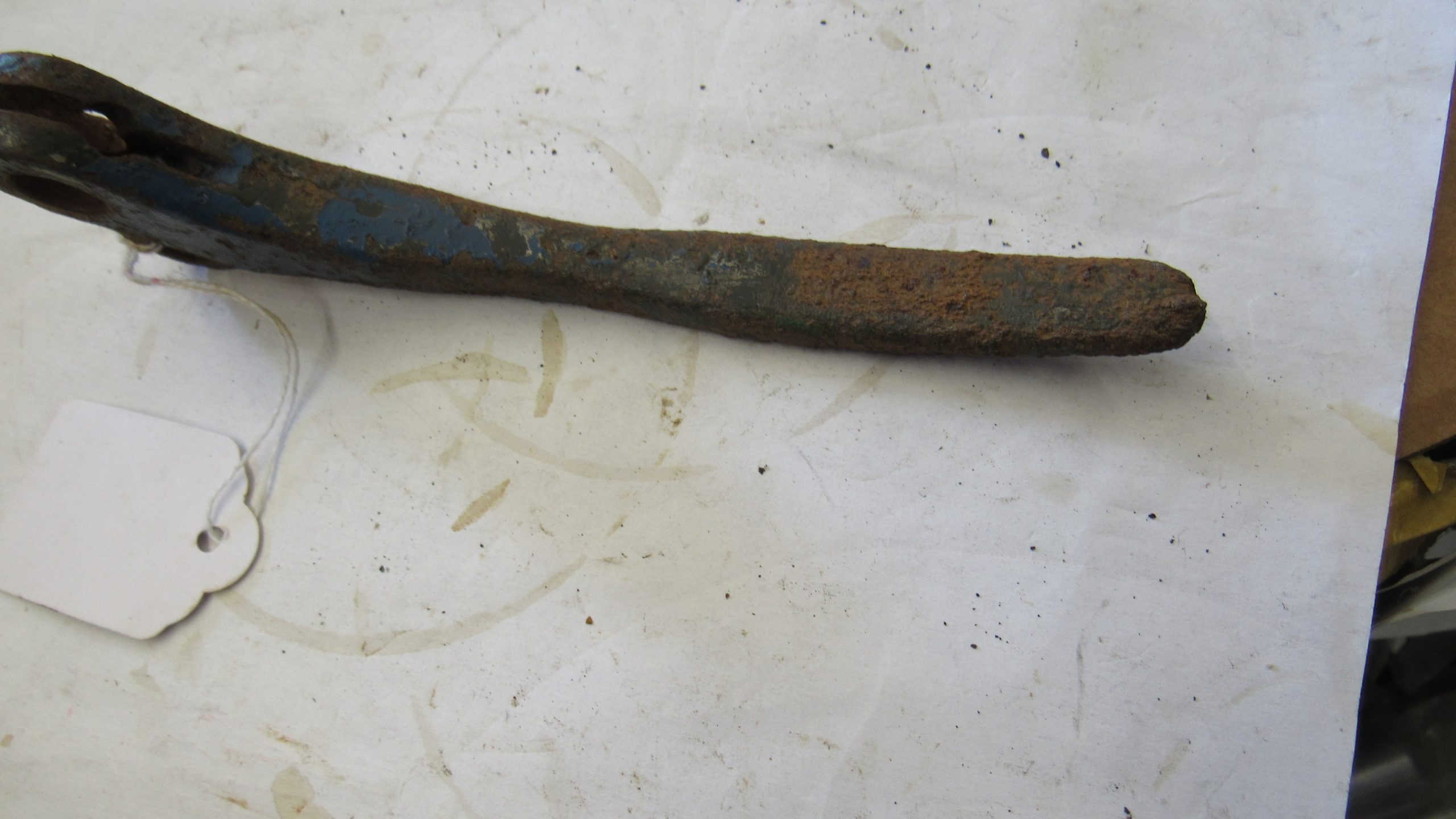 **USED**Harley 45 Flathead Brake or Clutch Lever. *Military* P/N 45017-41 - Image 4