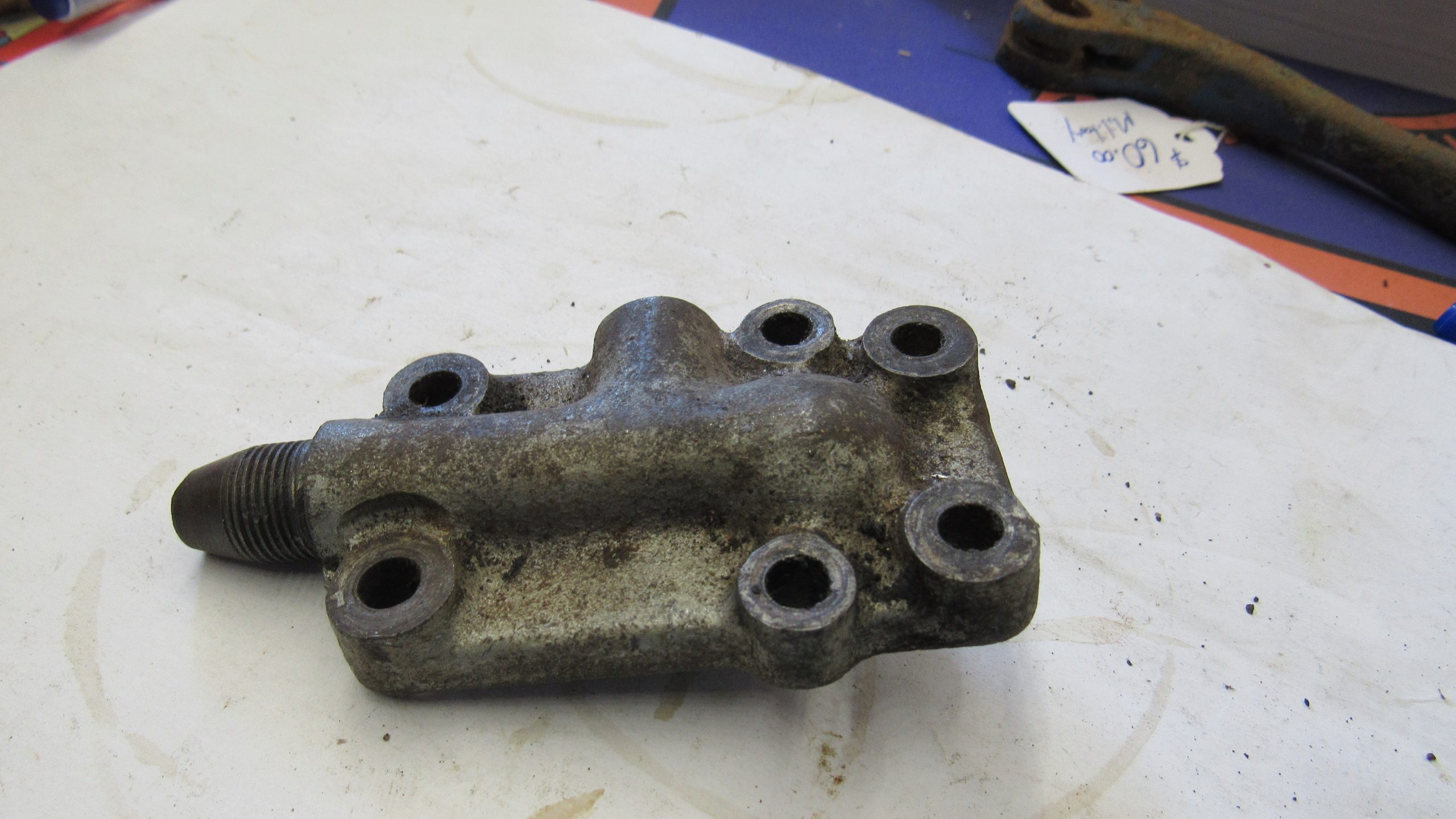 **USED**Harley 45 Flathead, Big Twin Flathead Scavenger Pump Bottom Plate. - Image 4