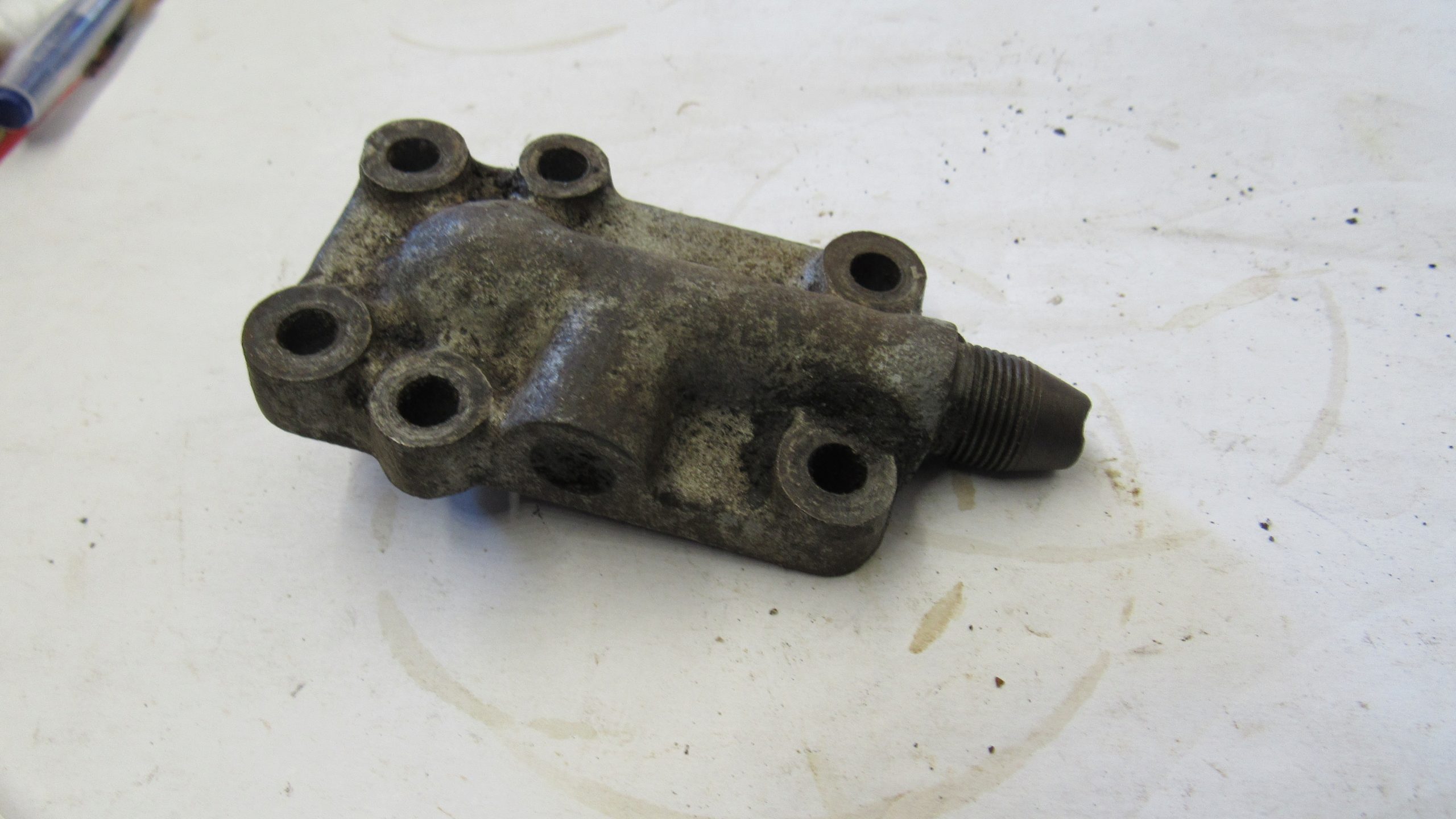 **USED**Harley 45 Flathead, Big Twin Flathead Scavenger Pump Bottom Plate. - Image 3
