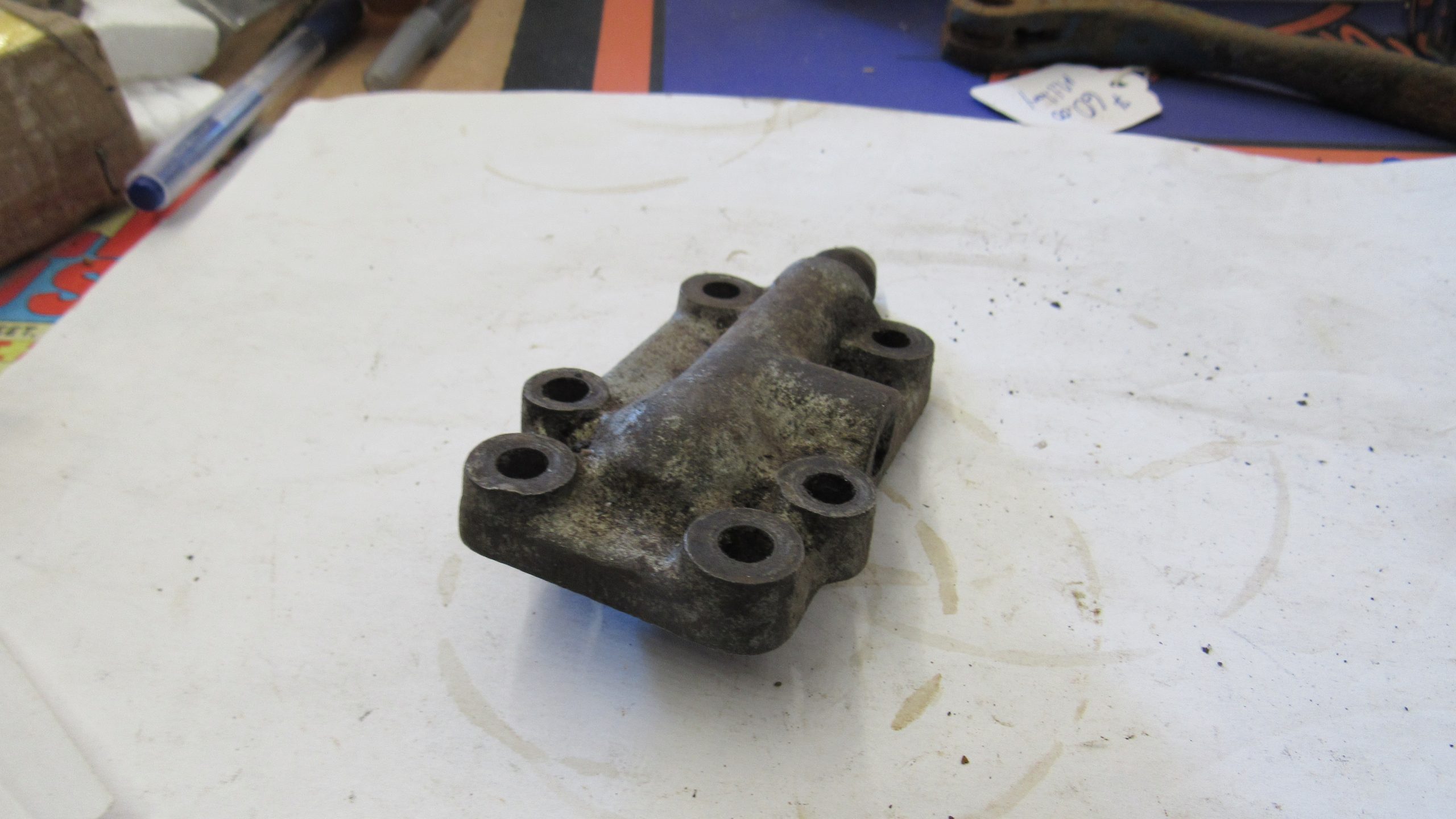 **USED**Harley 45 Flathead, Big Twin Flathead Scavenger Pump Bottom Plate. - Image 2
