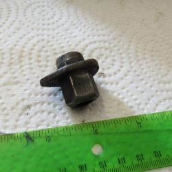 **USED** Harley Knuckle Pan Shovel Front Motor Mount Nut. P/N 24747-36