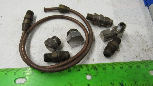 **USED** Harley Oil Fittings.