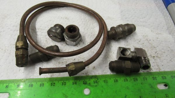 **USED** Harley Oil Fittings. - Image 3