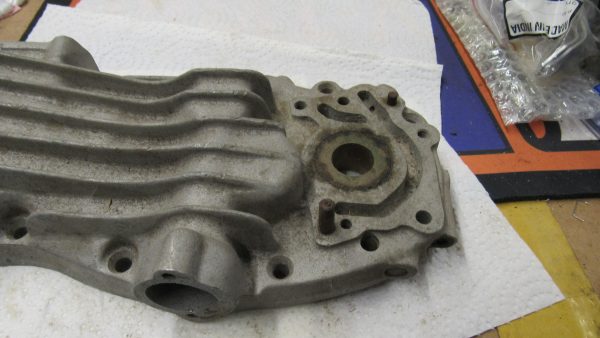 **USED** Harley 45 Flathead Cam Cover. P/N 25201-37  Cover # 2 - Image 5