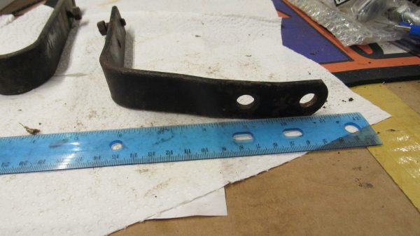 **USED** Harley 45 Flathead Leg Shield Brackets. - Image 7