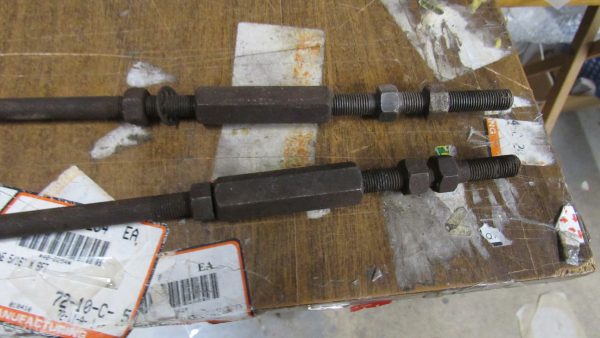 **USED** Harley 45 Flathead Servi-car Truss Rods - Image 8