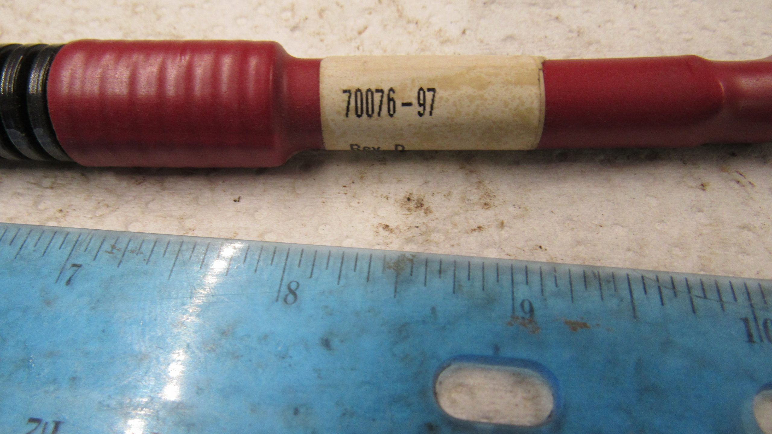GENUINE HARLEY Evo, Twin Cam  Positive Battery Cable. P/N 70076-97 *NOS* - Image 4