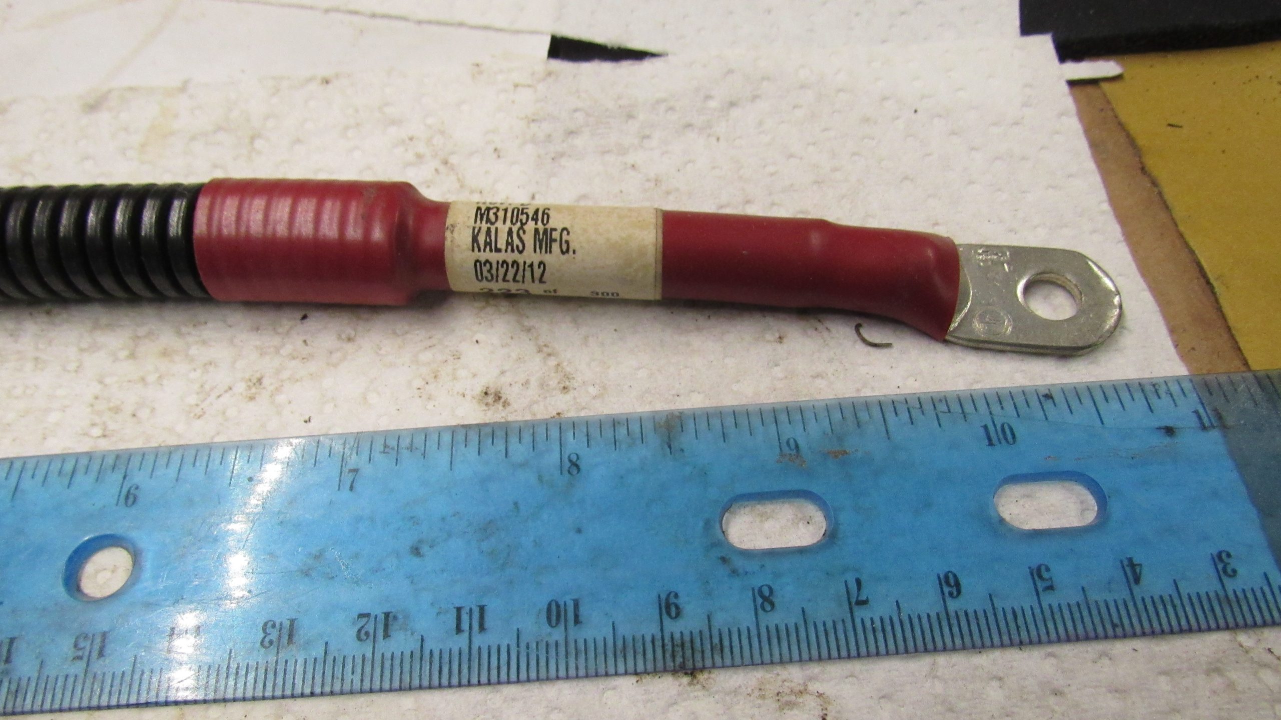 GENUINE HARLEY Evo, Twin Cam  Positive Battery Cable. P/N 70076-97 *NOS* - Image 3