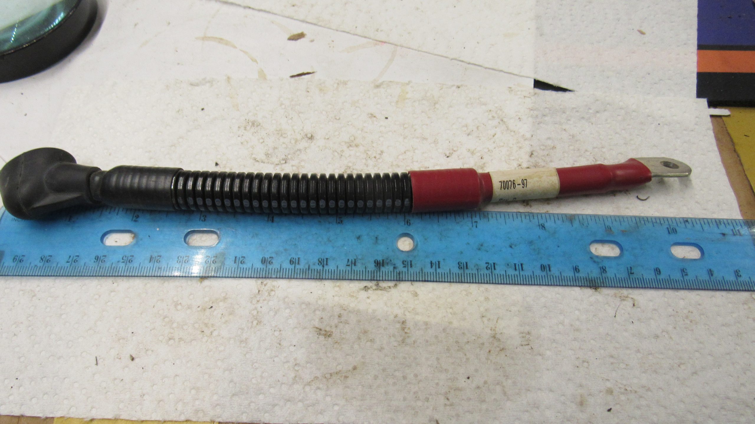 GENUINE HARLEY Evo, Twin Cam  Positive Battery Cable. P/N 70076-97 *NOS*