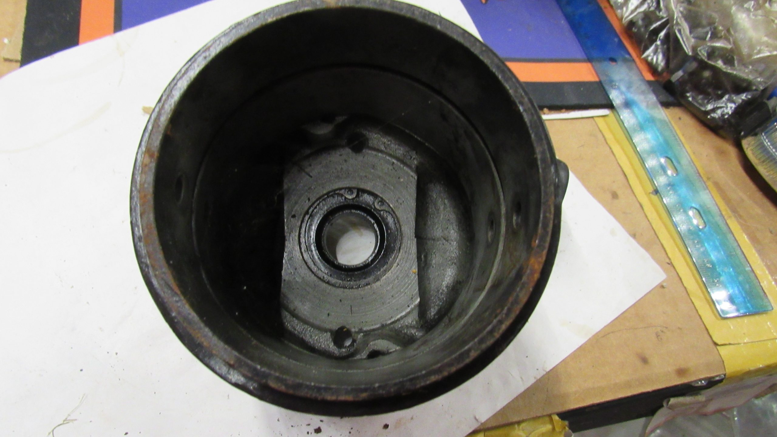 **USED** Harley Generator Body. Model 32E or Model 52. - Image 4