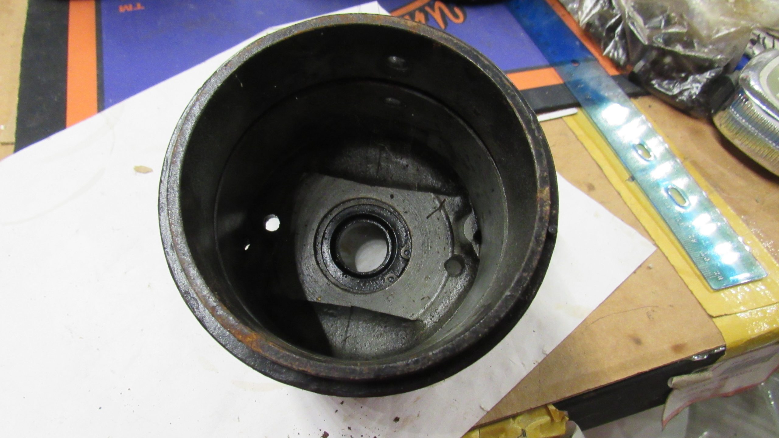 **USED** Harley Generator Body. Model 32E or Model 52. - Image 3