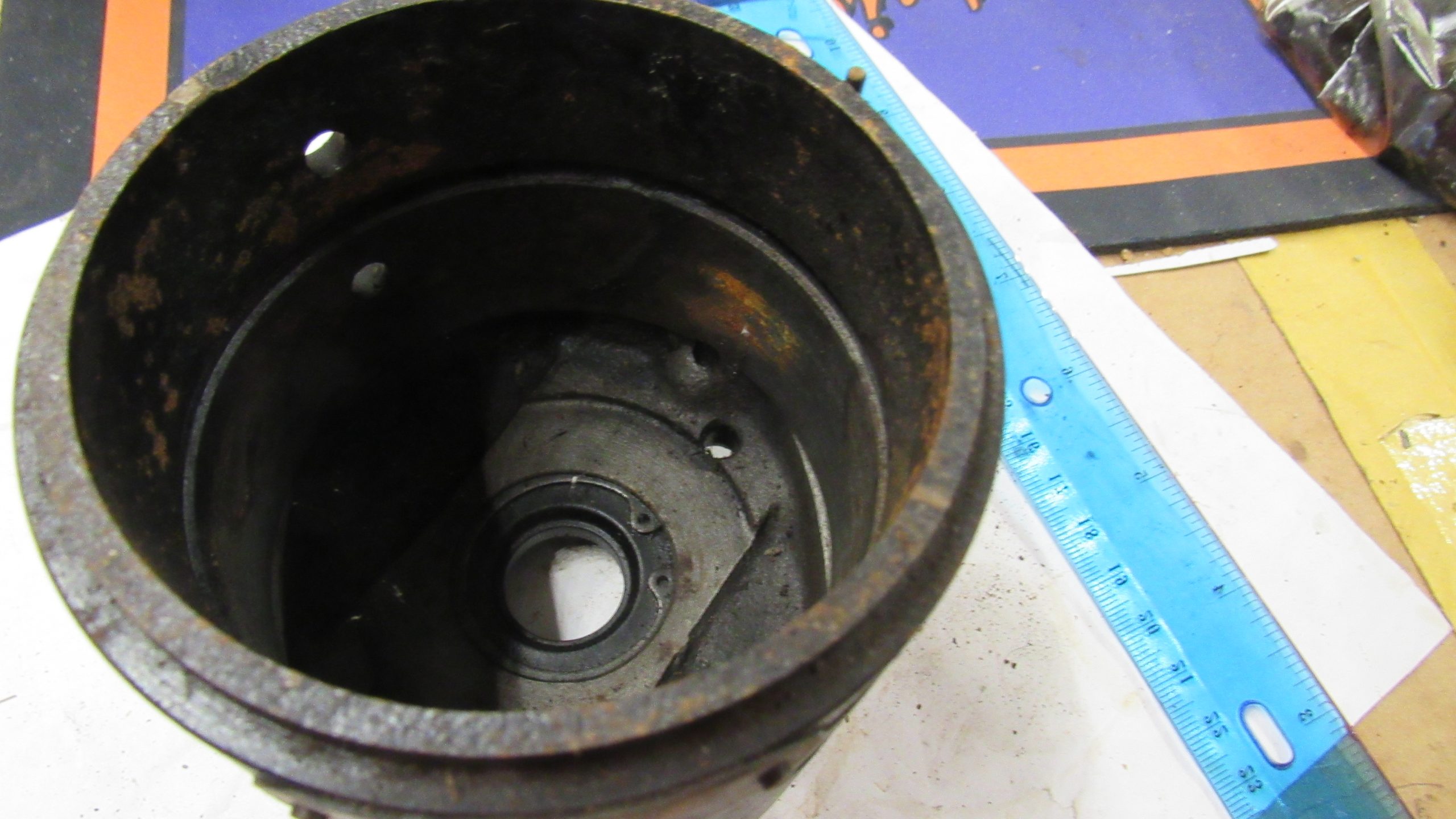 **USED** Harley Generator Body. Model 32E or Model 52. **# 5** - Image 3