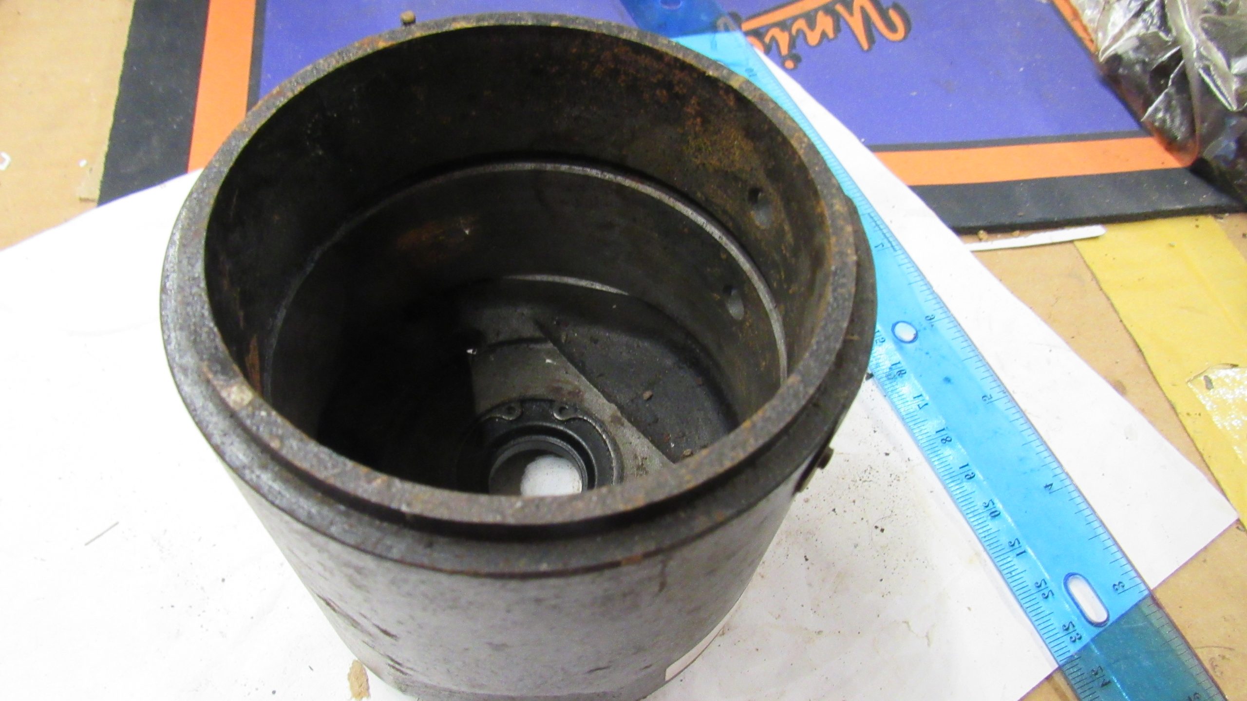 **USED** Harley Generator Body. Model 32E or Model 52. **# 5** - Image 2