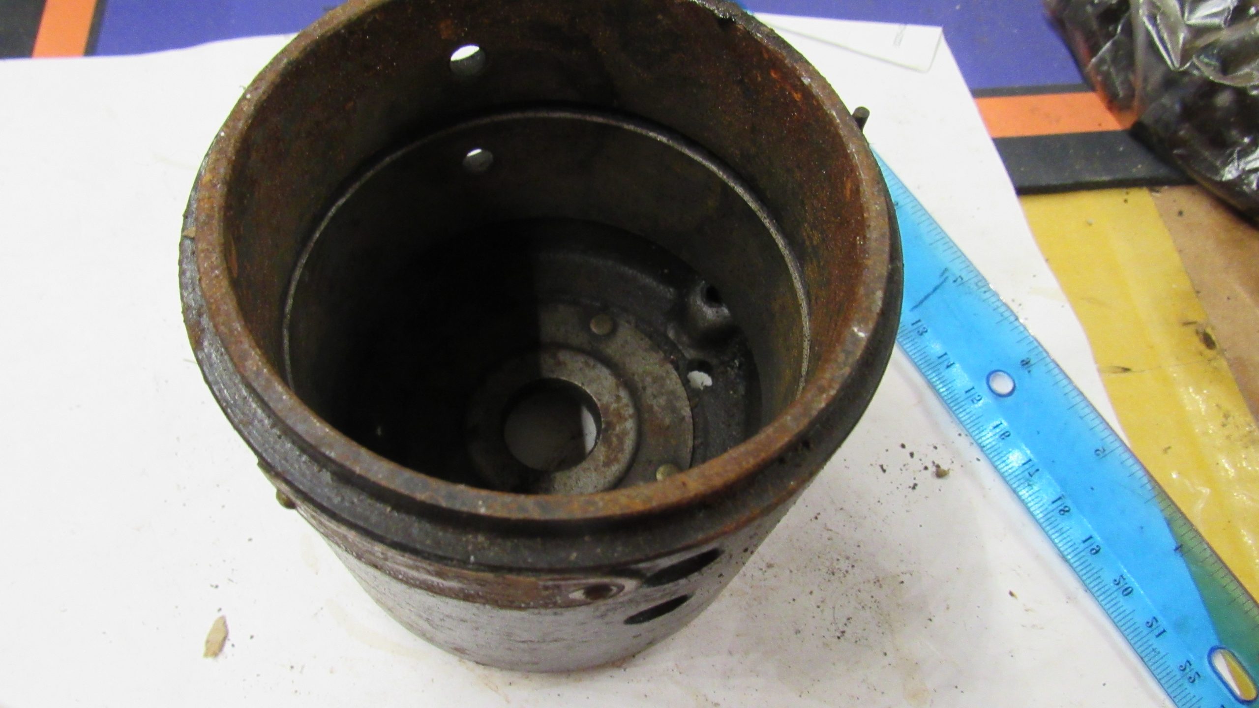 **USED** Harley Generator Body. Model 32E or Model 52. **# 6** - Image 5