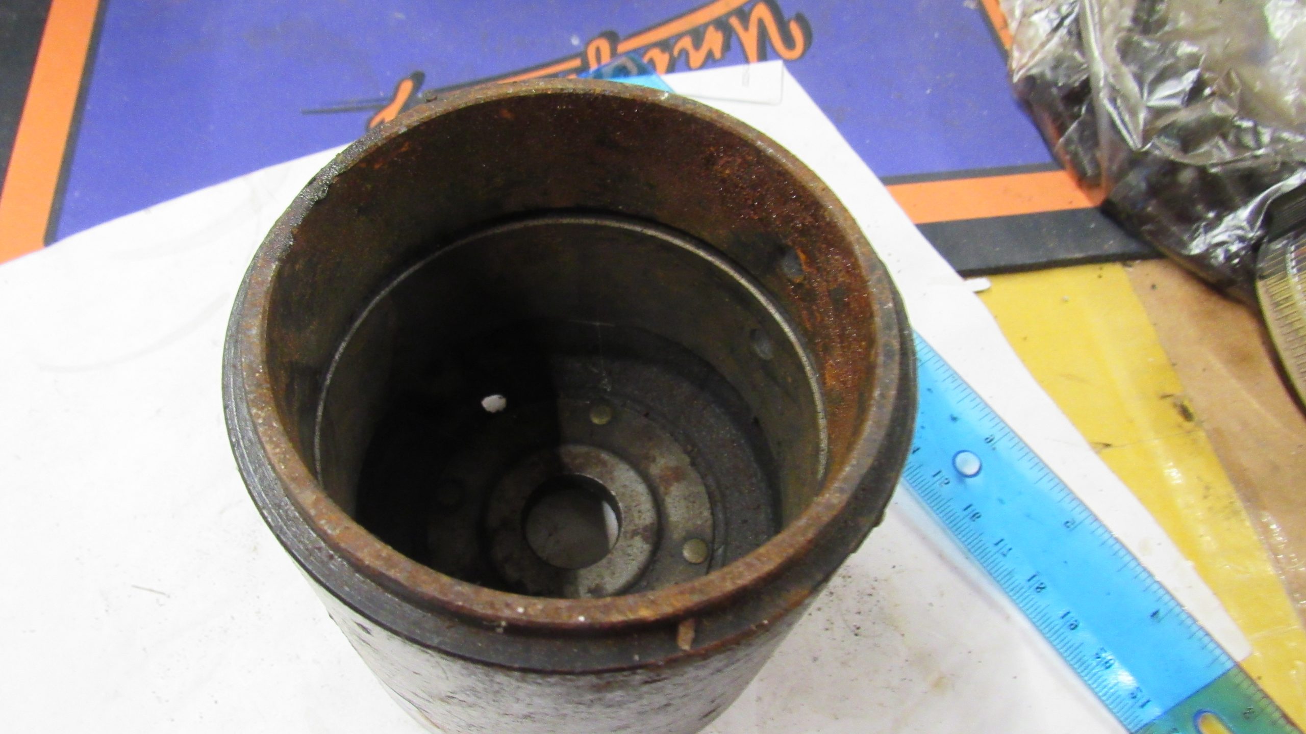 **USED** Harley Generator Body. Model 32E or Model 52. **# 6** - Image 4