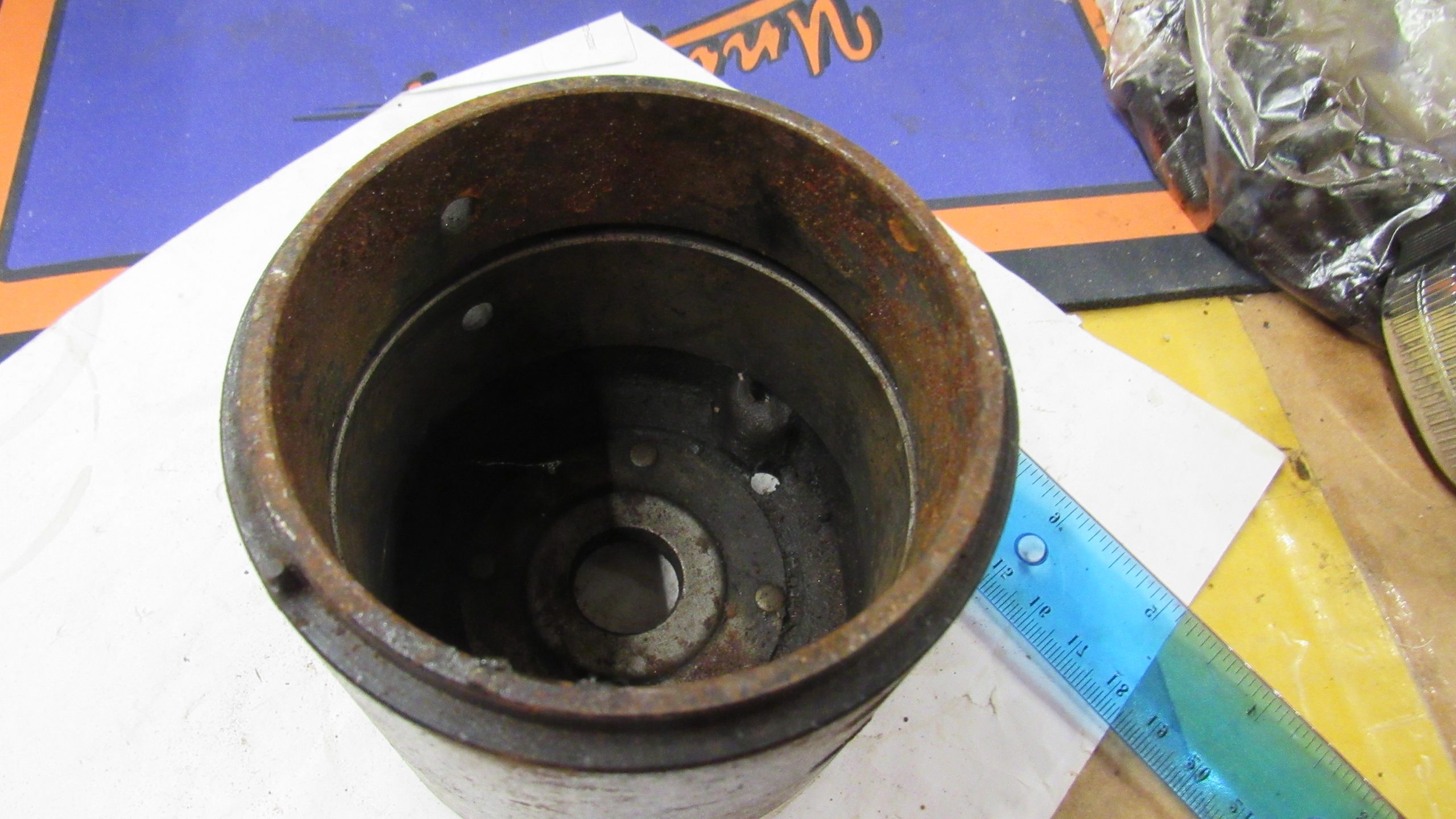 **USED** Harley Generator Body. Model 32E or Model 52. **# 6** - Image 3