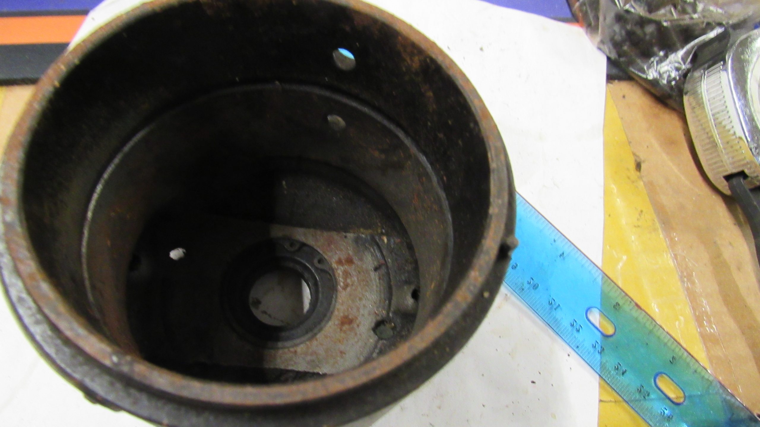 **USED** Harley Generator Body. Model 32E or Model 52. **# 7** - Image 5