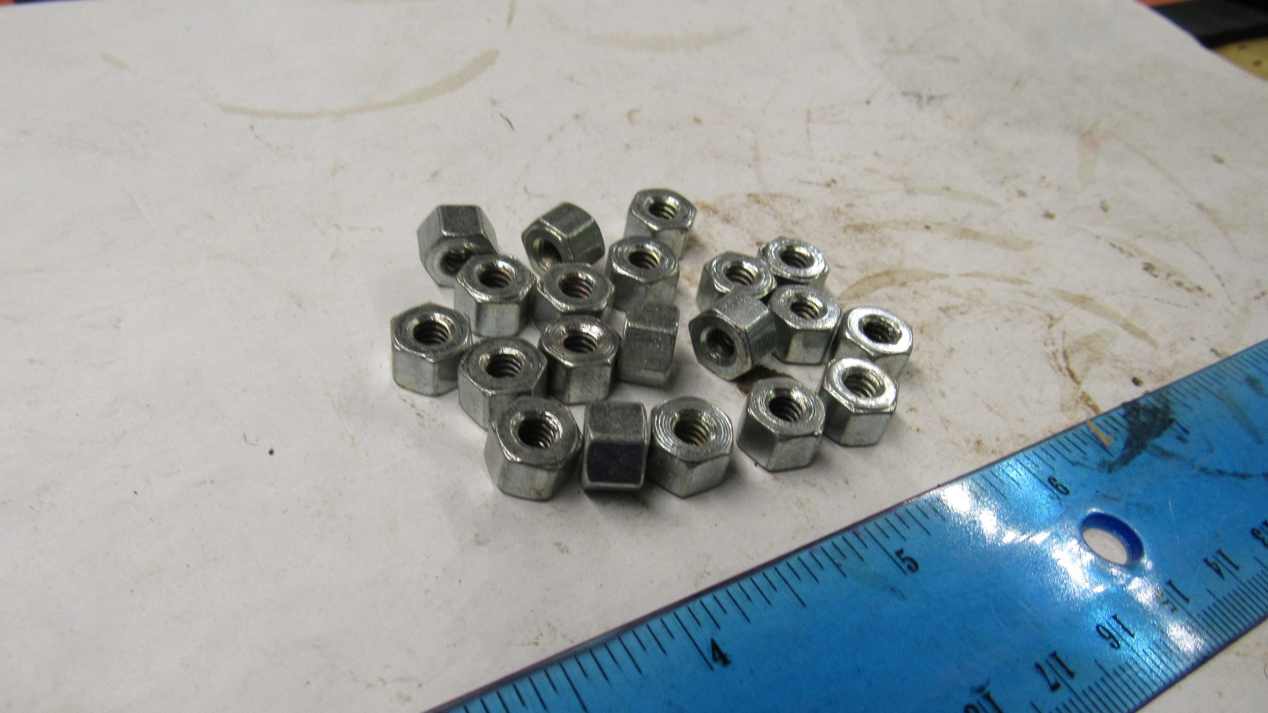 Harley 45 Flathead,Knuckle ,Pan ,VL Battery Terminal Screw Nuts.(QTY 20). P/N 4434-23 or 7628 - Image 2